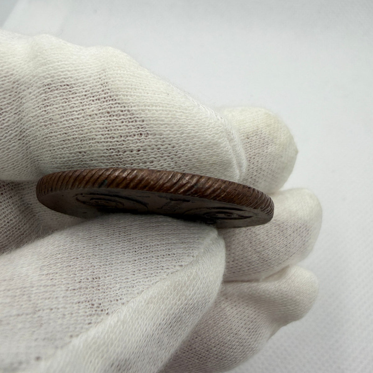1801 Russia 2 Kopecks Copper Coin (Die Crack)