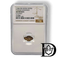 1584-1598 Russia 1 Kopeck Fyodor Ivanovich Coin NGC AU Details Cleaned