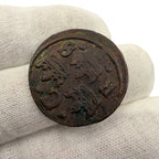 Sweden 1/4 Öre Copper Coin Queen Christina