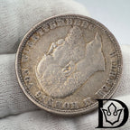 1904 F Württemberg (Germany) 5 Mark Silver Coin Wilhelm II
