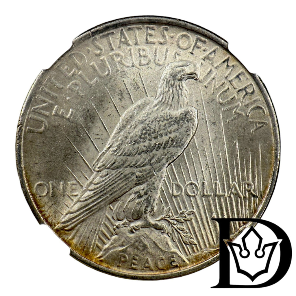 1923 United States Peace Dollar Silver Coin NGC MS 61