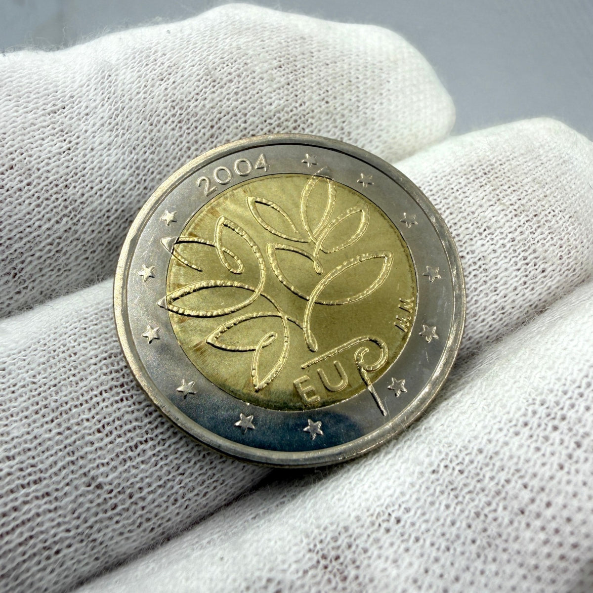 2004 Finland 2 Euro EU Enlargement Commemorative Coin