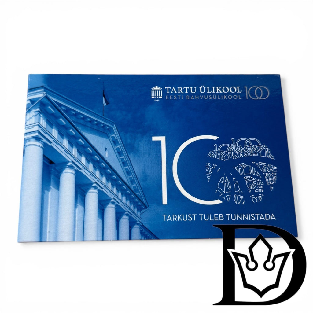 2019 Estonia 2 Euro University of Tartu BU Coincard